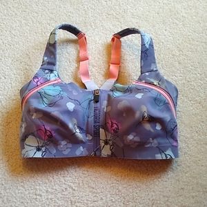 Victoria's Secret sport bra with adjustable straps and maximum hold.